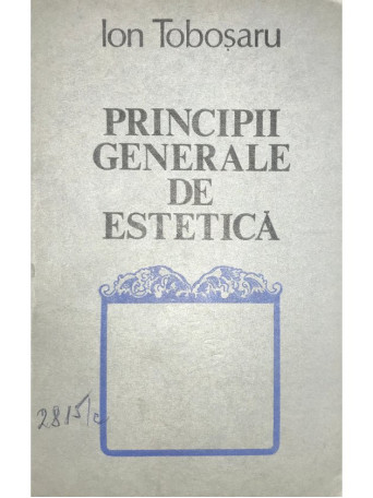 Principii generale de estetica