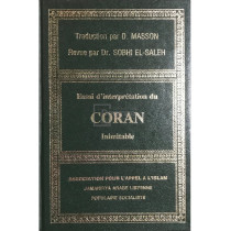 Essai d'interpretation du Coran