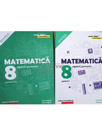 Matematica clasa a VIII-a, 2 vol.