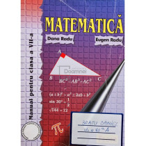 Matematica. Manual pentru clasa a VII-a