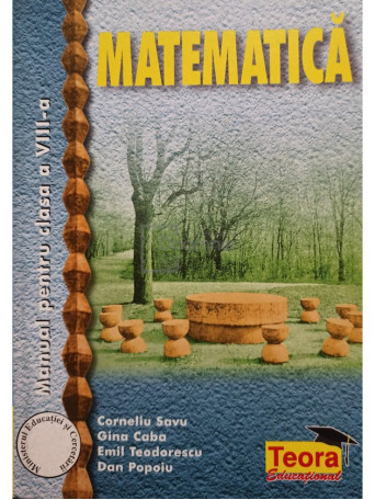 Matematica - Manual pentru clasa a VIIIa