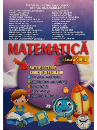 Matematica clasa a VIII-a