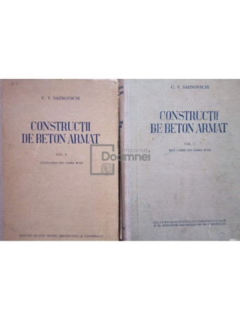 Constructii de beton armat, 2 vol.