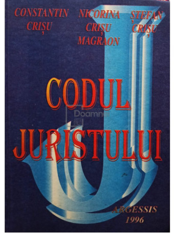 Constantin Crisu - Codul juristului - 1996 - Cartonata