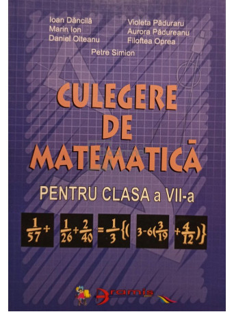 Culegere de matematica pentru clasa a VII-a