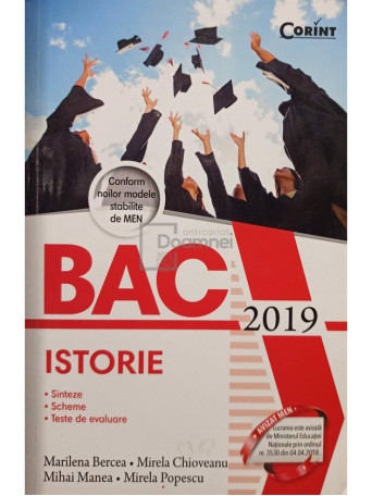 Marilena Bercea - Bacalaureat 2019 - Istorie - 2017 - Brosata