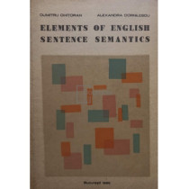 Elements of english sentece semantics (semnata)