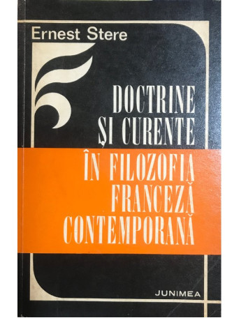 Doctrine si curente in filozofia franceza contemporana