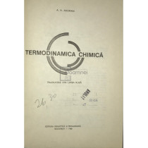 Termodinamica chimica