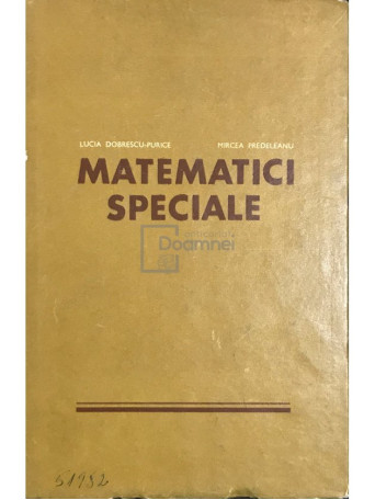 Matematici speciale