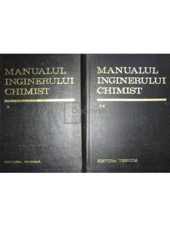 Manualul inginerului chimist - 2 vol.