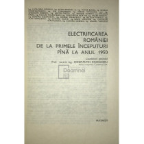 Istoria energeticii si electrotehnicii in Romania - vol. 1