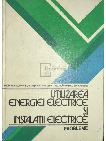 Utilizarea energiei electrice si instalatii electrice - Probleme