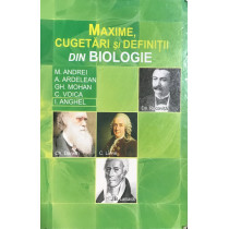 Maxime, cugetari si definitii din biologie