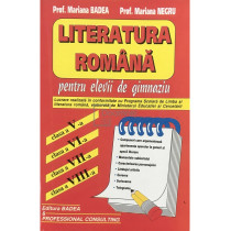 Literatura romana pentru elevii de gimnaziu