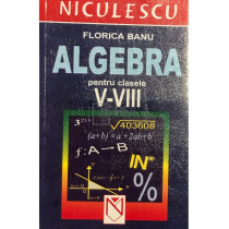 Algebra pentru clasele V-VIII