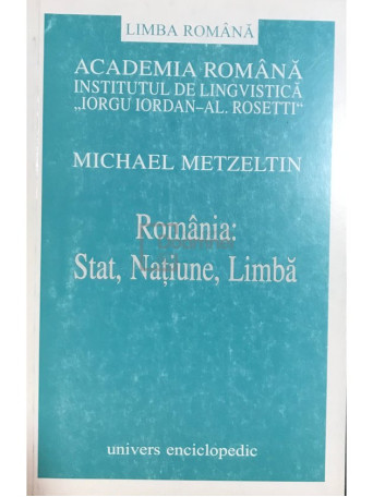 Romania: Stat, Natiune, Limba