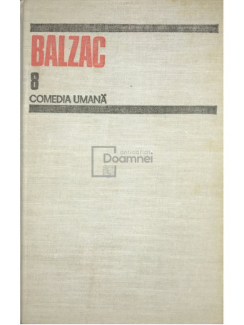 Honore de Balzac - Comedia umana - vol. 8 - 1990 - Cartonata