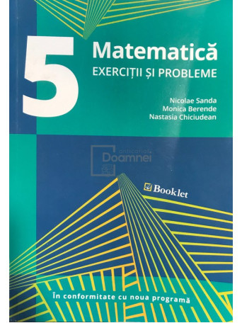 Matematica - Exercitii si probleme pentru clasa a V-a