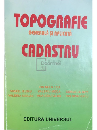 Topografie generala si aplicata - Cadastru