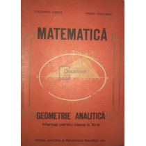 Matematica - Manual pentru clasa a XI-a