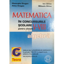 Matematica in concursurile scolare pentru clasele V-VIII