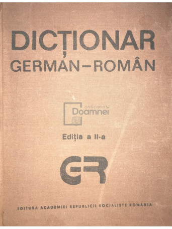 Dictonar german-roman - ed. II