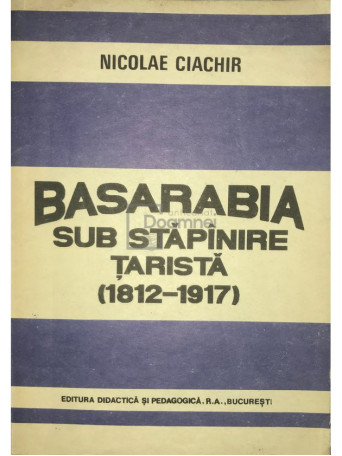 Basarabia sub stapanire tarista