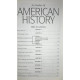 An outline of American history