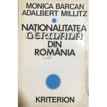 Nationalitatea germana din Romania (dedicatie)