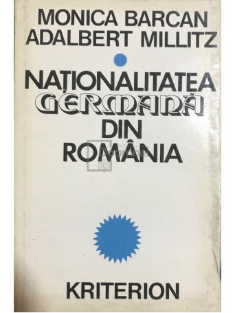 Nationalitatea germana din Romania (dedicatie)