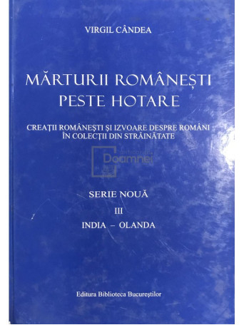 Marturii romanesti peste hotare