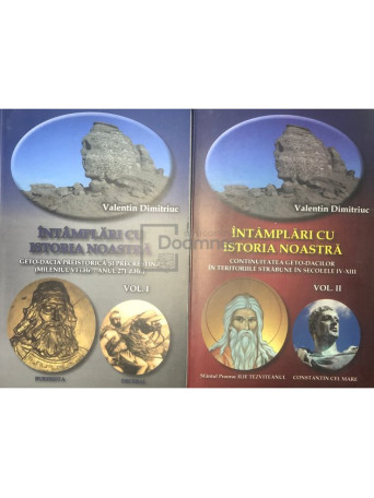 Intamplari cu istoria noastra, 2 vol. (semnata)