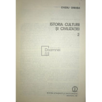 Istoria culturii si civilizatiei - vol 2