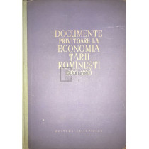 Documente privitoare la economia Tarii Romanesti (1800-1850)