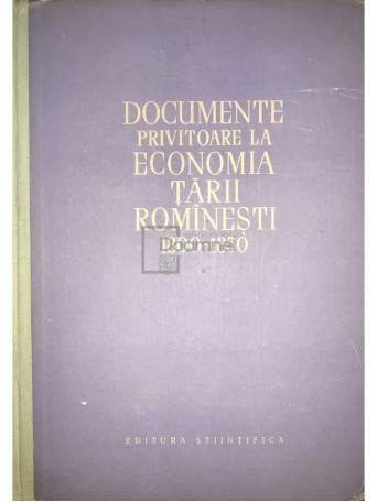 Documente privitoare la economia Tarii Romanesti (1800-1850)