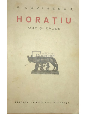 Horatiu. Ode si epode