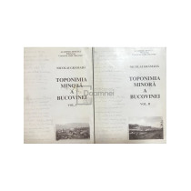 Toponimia minora a Bucovinei, 2 vol. (dedicatie)