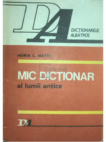 Mic dictionar al lumii antice