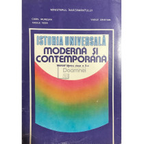 Istoria universala moderna si contemporana. Manual pentru clasa a X-a