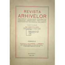 Revista arhivelor - vol. III (nr 6-7)