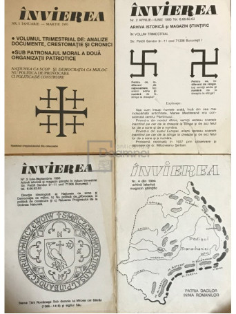 Invierea - Arhiva istorica si magazin stiintific - 4 volume