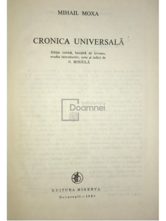 Cronica universala