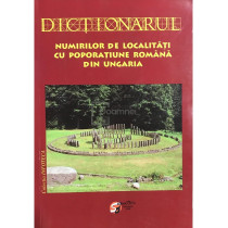 Dictionarul numirilor de localitati cu poporatiune romana din Ungaria