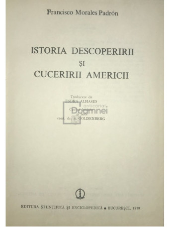 Istoria descoperirii si cuceririi Americii