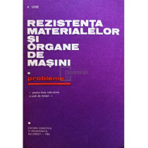 Rezistenta materialelor si organe de masini. Probleme