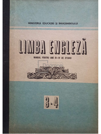 Limba engleza. Manual pentru anii III-IV de studiu