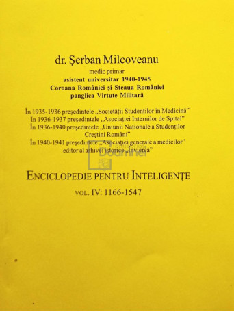 Enciclopedie pentru inteligente, vol. IV: 1166 - 1547