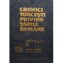 Cronici turcesti privind Tarile Romane, vol. III - Extrase