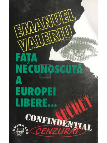 Fata necunoscuta a Europei libere (dedicatie)